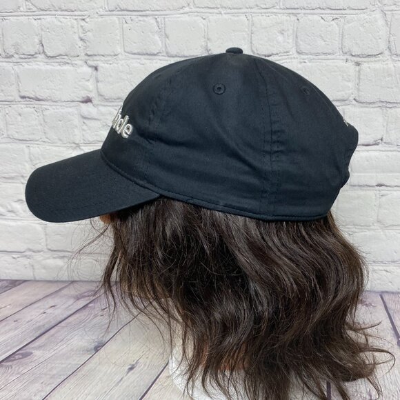 Taylormade Golf Hat Cap Strap Back Black One Size Fits All Golfing Golfer Gear - Picture 2 of 8